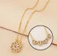 Magnetic Four-Leaf Clover Heart Necklace